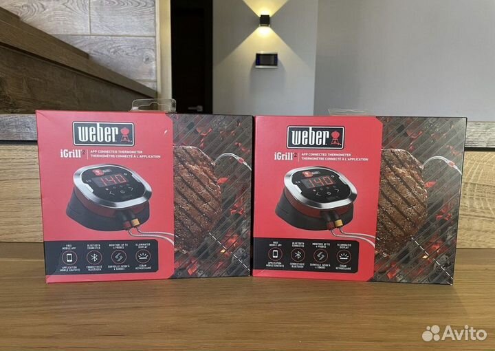 Термометр новый Weber iGrill 2