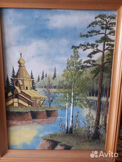 Картина,песчаная