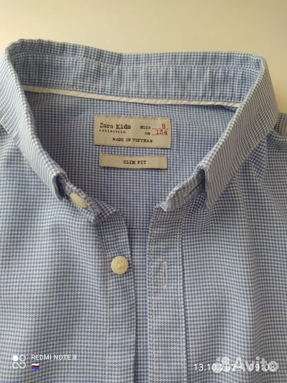 Рубашка zara 134