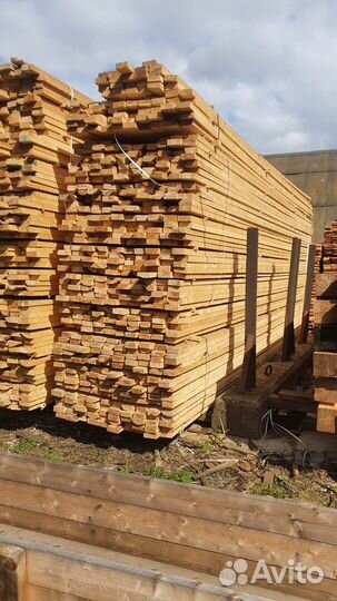 Доска обрезная 40x150x6000