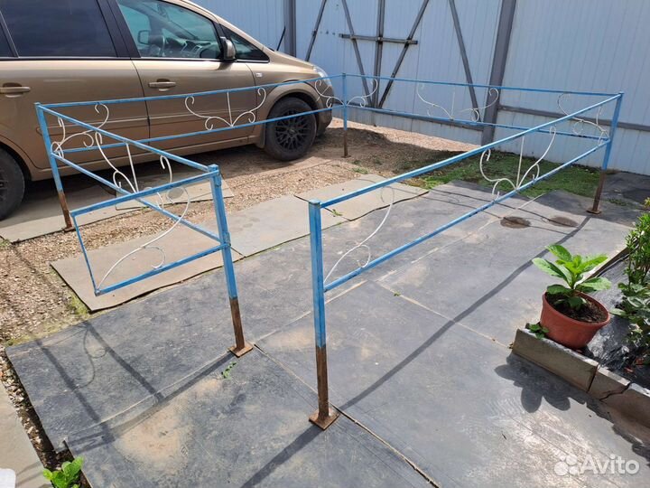 Ограда на могилу. Размер 2.5002800