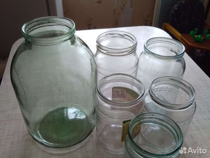 Банки. 0,5 -0,7-1л-3л