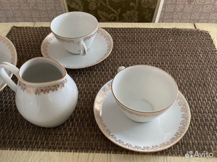 Остатки Сервиз чайный Чехословакия