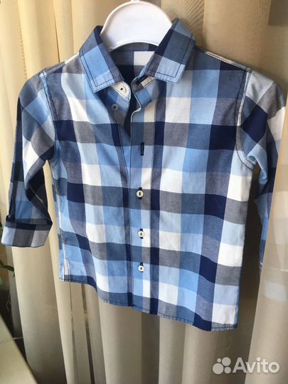 Рубашка для мальчика р.86 (56)