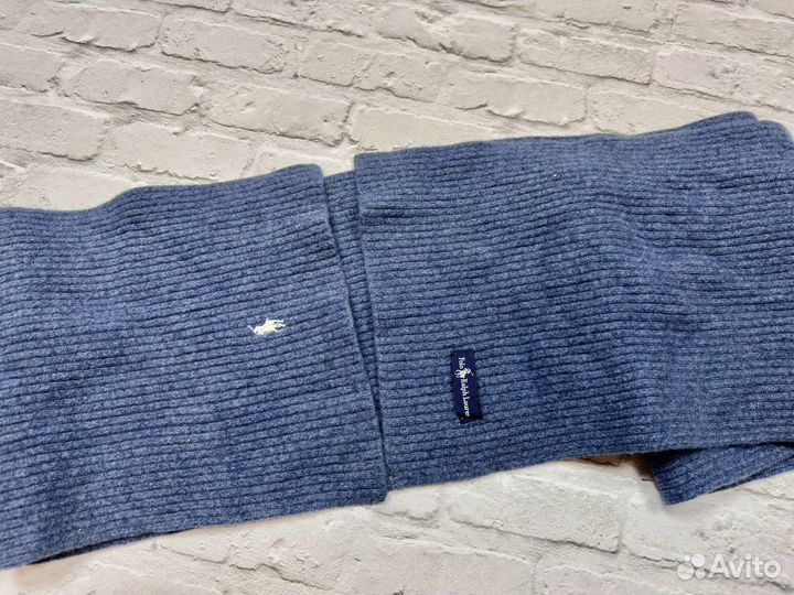 Polo Ralph Lauren Оригинал Шарф Шерсть