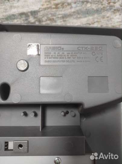 Синтезатор ctk-230