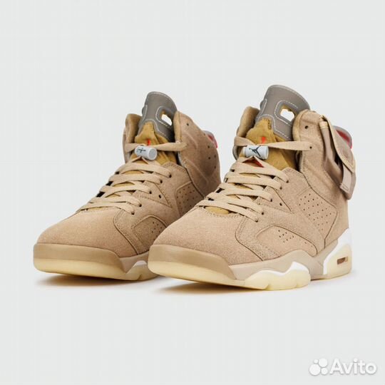 Кроссовки Nike Air Jordan 6 Retro Khaki