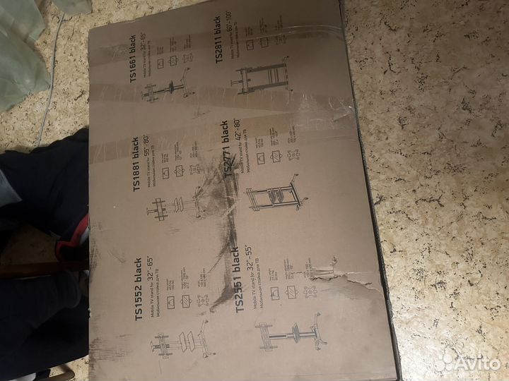 Стойка для телевизора 32-65 onkron ts1551