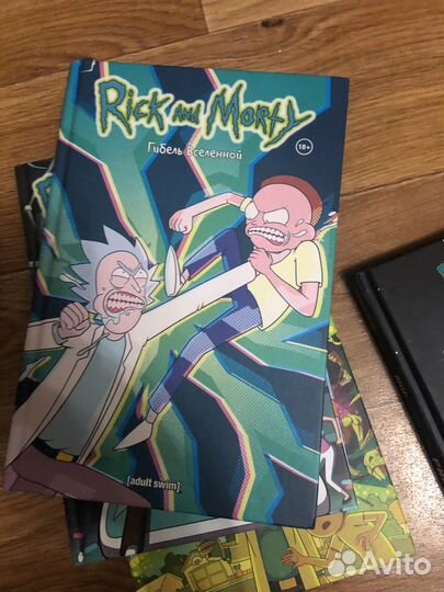 Комиксы рик и морти