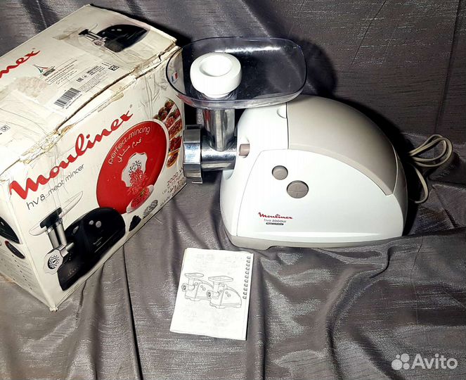Новая мясорубка Moulinex HV8 ME620132