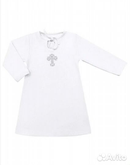 Крестильные рубашки для двойни р. 80-86