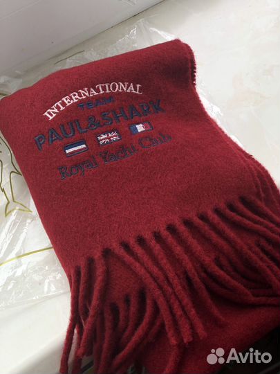 Шарф шерстяной мужской Paul&Shark