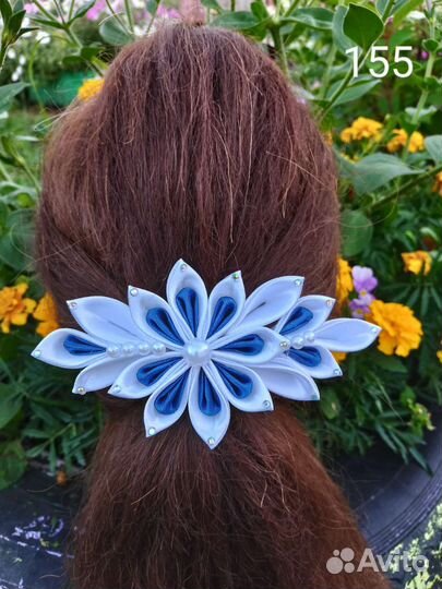 Заколка для волос Школьный бант