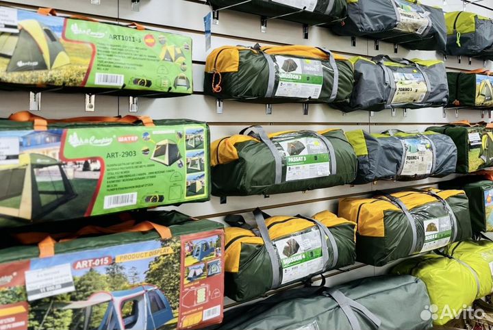 Палатка туристическая автомат новая