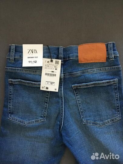 Джинсы zara детские 11-12 лет