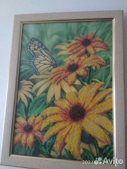 Картина(вышивка бисером)