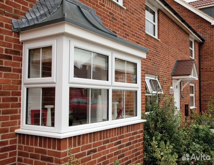 Окна пластиковые алюминиевые