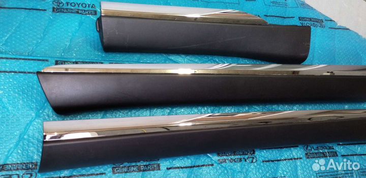 Молдинги дверей лексус RX 3 поколения Оригинал