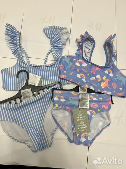 Новые купальники hm 134/140