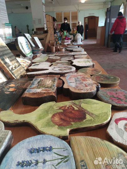 Доска для подачи, для сервировки, сырная доска