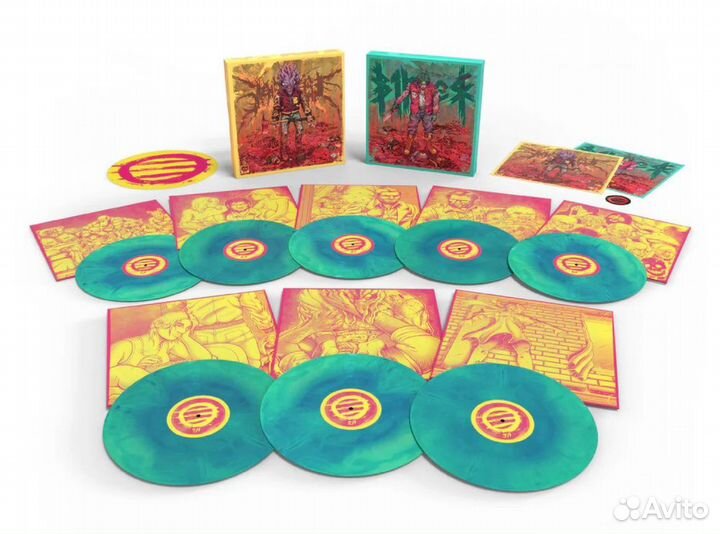 Hotline miami vinyl box виниловые пластинки