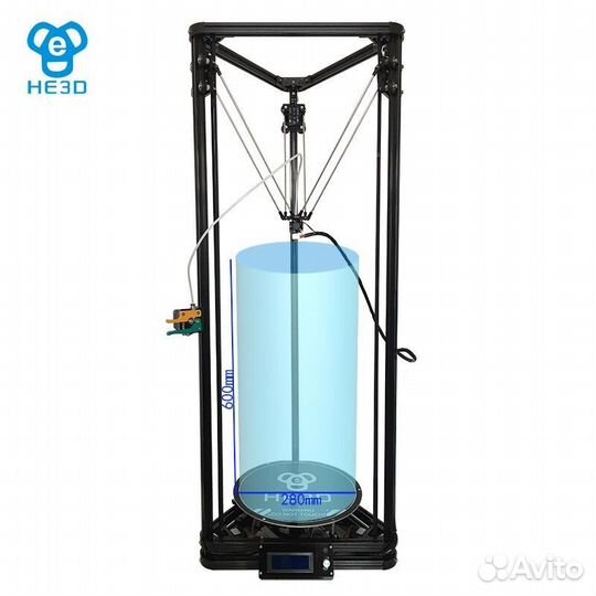 3D принтер He3d K280 большая дельта