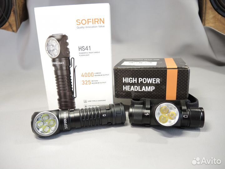 Налобный фонарь Sofirn HS41 и Boruit HP330