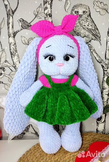 Плюшевый зайка