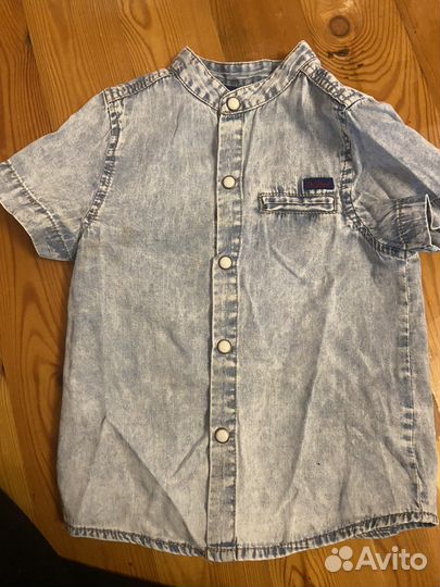 Джинсовая рубашка