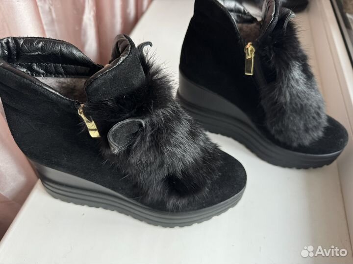 Ботинки зимние 37 размер
