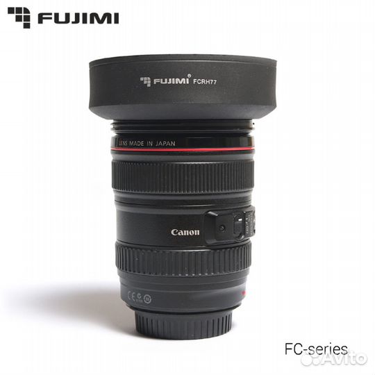 Универсальная резиновая бленда на объектив