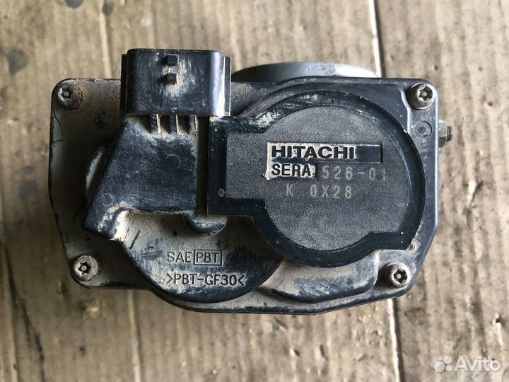 Nissan tiida дроссельная заслонка