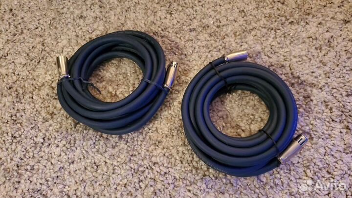Пра XLR кабель 5 метров, 10 метров, 3 метра
