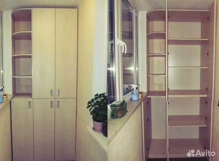 Шкаф на балкон на заказ