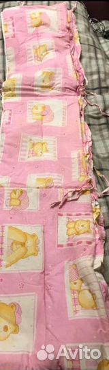 Бортик на детскую кроватку