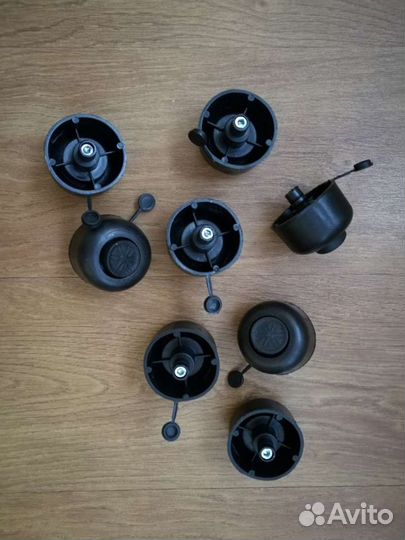 Ножки регулир. (опоры) мебельные новые 8 штук