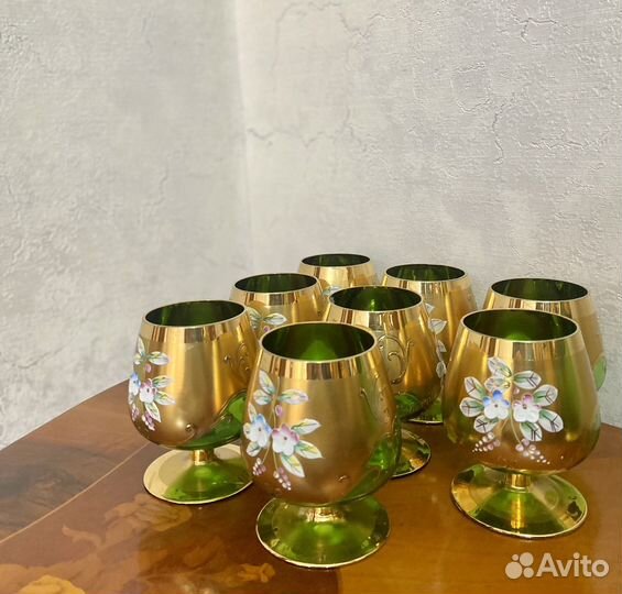 Фужеры бокалы Богемия