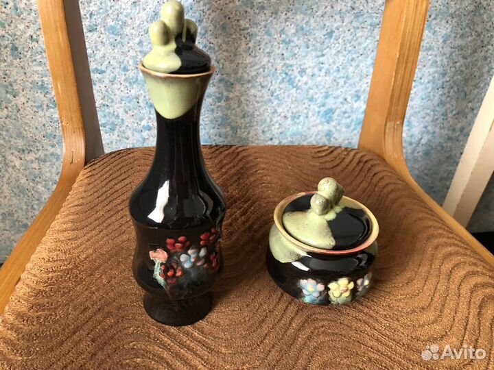 Набор для специй Солонка Молочник СССР Посуда СССР