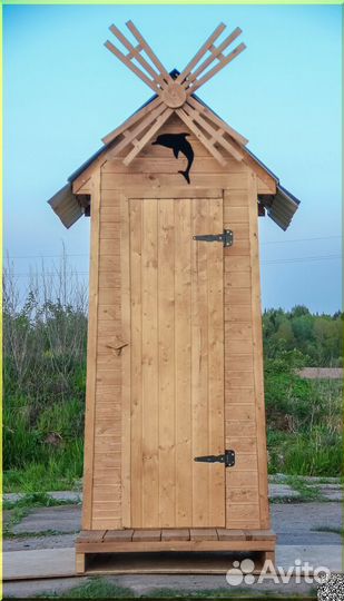 Уличный туалет с установкой SUN341