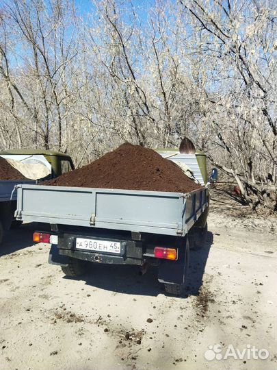 Перегной, песок, земля, дрова