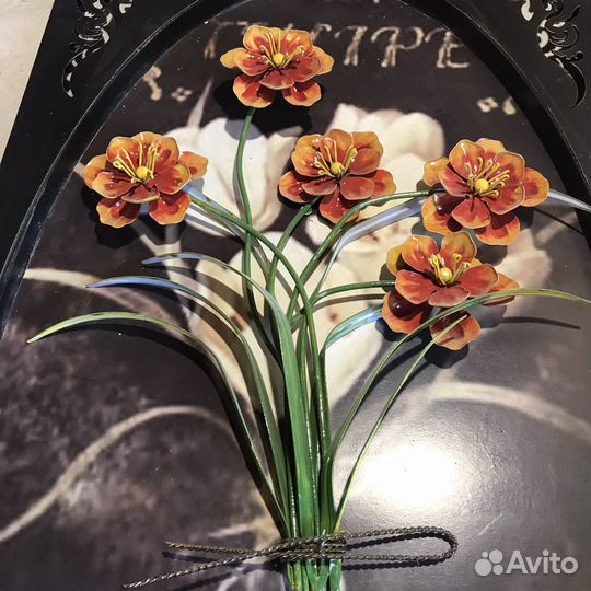 Панно из металла