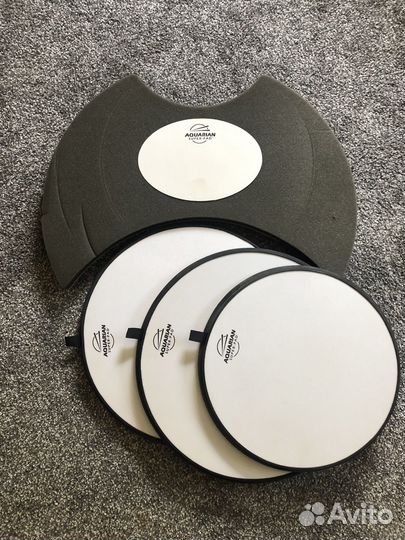 Пэды для барабанов набор Aquarian Super Pads