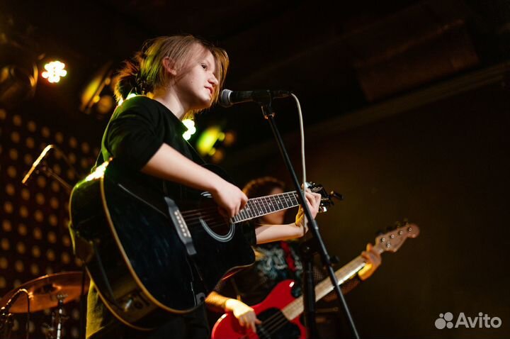 Уроки вокала, гитары, барабанов, фортепиано