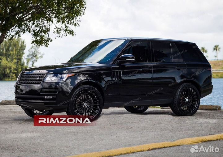 Кованые диски R23 на Range Rover Evoque