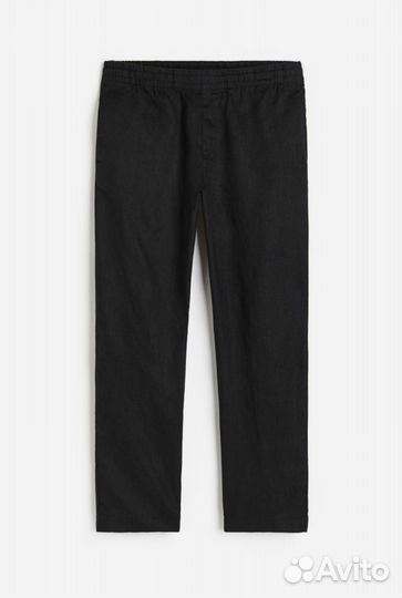 Брюки лен h&m