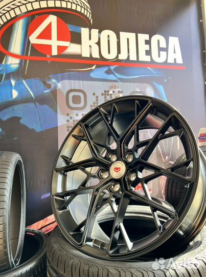 Hre ff10 r19 5*114.3 черный мат toyota lexus