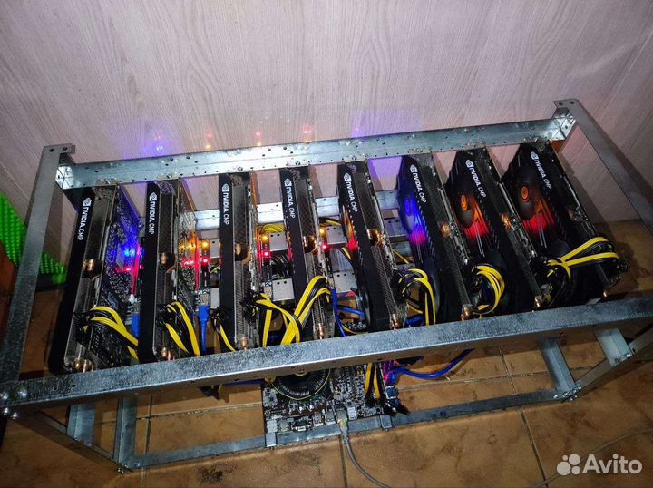 Видеокарта для майнинга nvidia CMP 50 HX