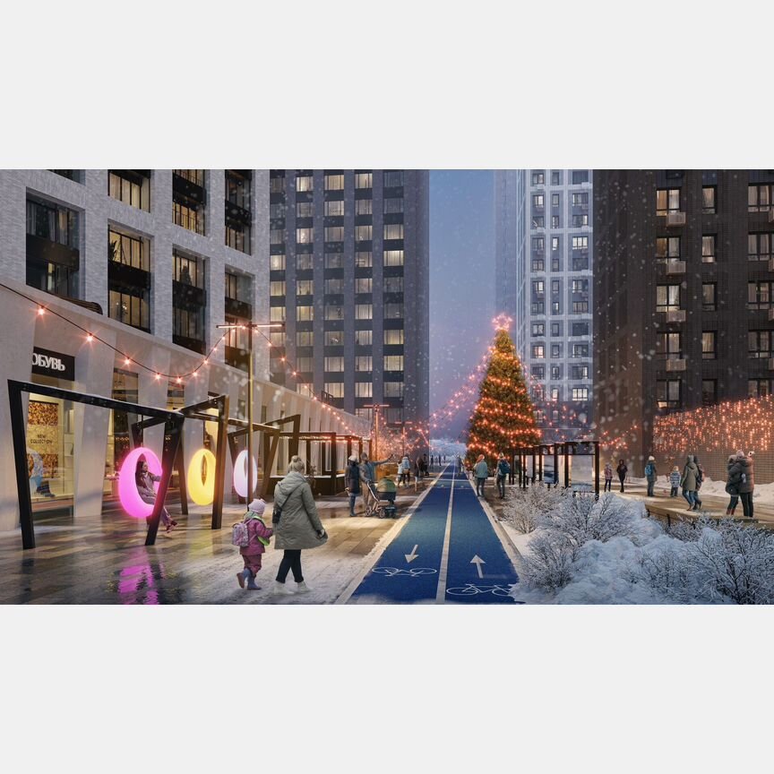 2-к. квартира, 42,9 м², 2/25 эт.