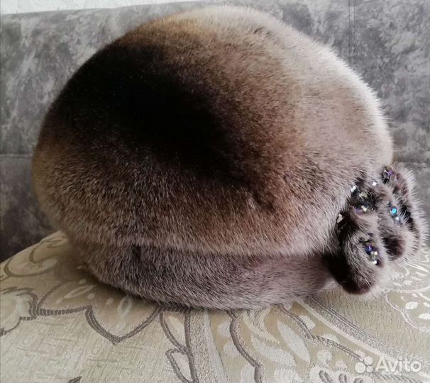 Берет норковый