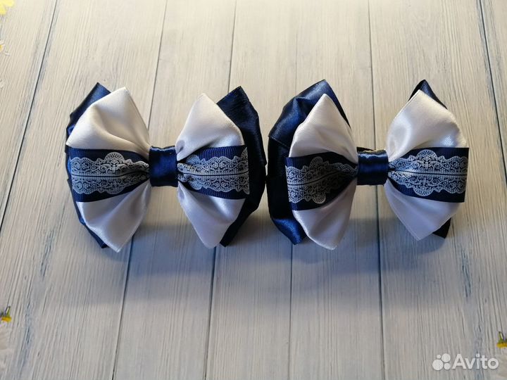 Украшение для волос. Банты в школу
